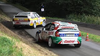 Eifel Rallye Festival 2023  WRC Group B   Pure Sound  Action  Mistakes [upl. by Wynnie438]