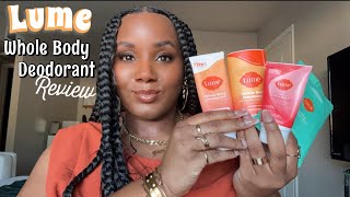 Lume Whole Body Deodorant amp Acidified Wipes  Full Review  I Am Fee Tv [upl. by Ainsworth849]