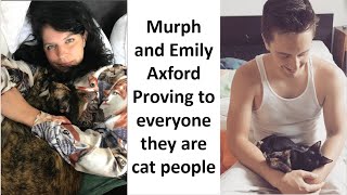 Murph and Emily Axford proving to everyone they are cat people Naddpod Campaign 1 [upl. by Wesle]