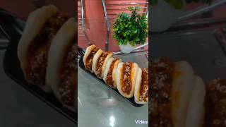 Fried chicken steamed Bao buns recipe 🍔😊steamed bao buns [upl. by Nalniuq298]