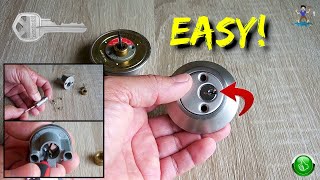 How To Rekey Kwikset amp Schlage Deadbolts No Special Tools [upl. by Limann]