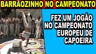 Mestre Borrãozinho participando do campeonato Europeu de Capoeira e faz um jogão [upl. by Adidnac576]