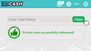 THIS NEW PROMO CODE GIVES YOU FREE ROBUX ROCashcom [upl. by Yrelav]