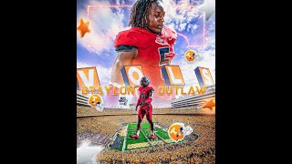 ShallowCross Sports Weekly Recaps UT Vols land a 3 star Linebacker from Alabama Braylon Outlaw [upl. by Halivah]