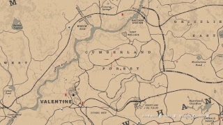 RDR2  Online Bandit camp Locations [upl. by Oaoj]