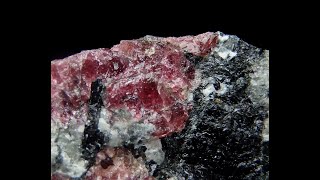 176224120723 EUDIALYTE  Russia Kola Peninsula Khibiny Kirovsk blackorion666 [upl. by Anay]