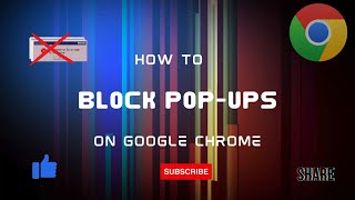 How to Block PopUps on Google Chrome – Simple and Effective Guide [upl. by Felske541]