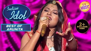 Arunita ने अच्छे से निभाया Main Hoon Khushrang Henna Song  Indian Idol  Best Of Arunita [upl. by Noyk241]