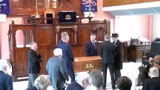 First Presbyterian Church Cookstown 21 May 2024 Funeral Service  Harold Leonard [upl. by Thora]