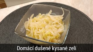 Domácí dušené kysané zelí 🤩🤩😍  recept [upl. by Cr]