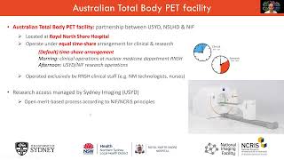 Australian Total Body PET Webinar one  Introduction and overview with Prof Fernando Calamante [upl. by Sidwell849]