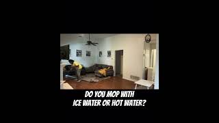 ICE CHIPS IN THE MOP BUCKET cleanwithme cleaningmotivation mom sahm marriage family [upl. by Kawai557]