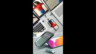 Otg Pendrive for iPhone  SanDisk iXpand Flash Drive Flip for iPhone iPad Mac Android Windows [upl. by Brock]