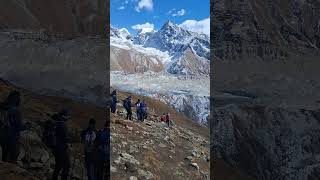 Trek in nepal  khumbu trek  gokyo trekking trending trendingshorts l [upl. by Amsaj]