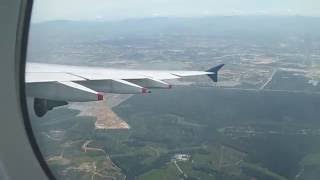 Malaysia Airlines A380 superb take off from KL to LHR [upl. by Kantos86]