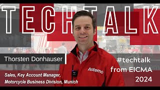 Tech Talk Thorsten Donhauser from EICMA 2024 [upl. by Kelley]