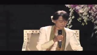 Aung San Suu Kyi speech San Francisco [upl. by Naltiac]