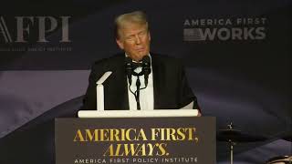 Trump praises Tulsi Gabbard at AFPI Gala Event  Trump 2024 [upl. by Ainevul]