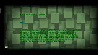 the entire text after beating the game slow this down to x025 speed to read all the text [upl. by Buhler945]