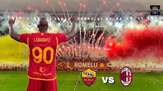 Crazy Reactions to Romelu Lukaku Debut in Roma vs Milan  Serie A [upl. by Oilegor]