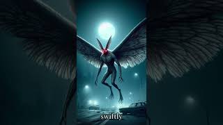 THE MOTHMAN horrorstories crypticcreatures scary mythicalcreatures creepy facts mothman [upl. by Ahseei693]