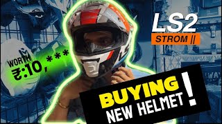 New Himalayan 450 amp Best Touring Helmet in india  ls2 viralvideo himalayan450 royalenfield [upl. by Mroz238]