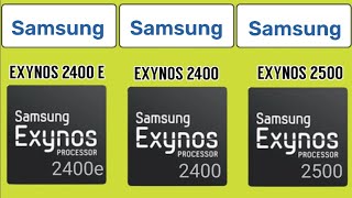 Exynos 2400e vs Exynos 2400 vs Exynos 2500  Samsung S25  Samsung S24 FE [upl. by Arnelle]