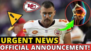 😱EXCLUSIVE NOBODY EXPECTED TRAVIS KELCES INJURY ITS OUT KANSAS CITY CHIEFS NEWS [upl. by Lancey]