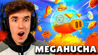 POR FIN LLEGA LA PRIMERA MEGAHUCHA a BRAWL STARS [upl. by Kattie]