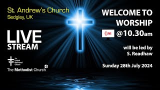 WELCOME TO ST ANDREWS CHURCH SEDGLEY  Morning Service at 1030am [upl. by Anilatak]