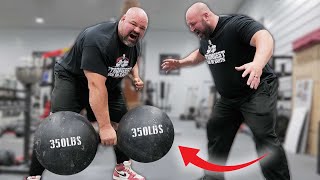 I BOUGHT THE HEAVIEST GLOBE DUMBBELL IN THE WORLD  350LBS [upl. by Bronder447]