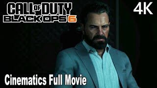 Call of Duty Black Ops 6 All Cinematics Game Movie 4K [upl. by Aeret150]