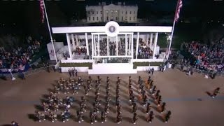 Trump Inauguration NYPD Pipes amp Drums [upl. by Assenab960]