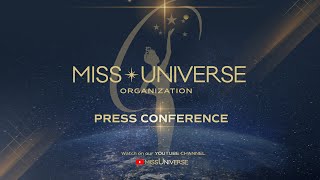 Official 73rd Miss Universe Competition 🛑 LIVE Press Conference [upl. by Nino442]