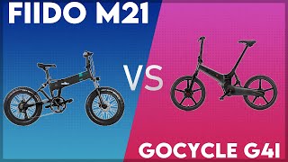 Fiido M21 vs Gocycle G4i Comparison [upl. by Yelknirb]