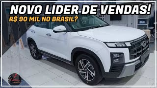 NOVO HYUNDAI CRETA 2025 MELHOR SUV COMPACTO NO BRASIL SUPERIOR A TOYOTA YARIS CROSS [upl. by Ynatil]