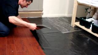 LVT installation on the InstaLay Peel amp Stick system [upl. by Hoover]