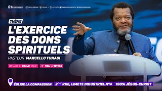 Lexercice des dons spirituels Pasteur MARCELLO TUNASI  culte du 29 mai 2022 [upl. by Mcneil]