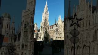 Eurotrip 2016 Chimes from the RathausGlockenspiel [upl. by Eniamrahs]