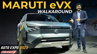 Maruti ki ELECTRIC SUV for India  Auto Expo 2023 [upl. by Ennairol]