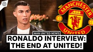 RONALDO INTERVIEW quotI Feel Betrayedquot  Man United News [upl. by Bertrand]