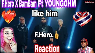 FHERO x BamBam Ft YOUNGOHM  Skrrt Official MV Reaction [upl. by Zalucki977]