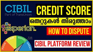 Credit Score Dispute Filing Online  CIBIL Dispute Filing  Experian Dispute Filing [upl. by Delaryd]