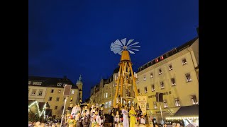 Eröffnung des Annaberger Weihnachtsmarkts am 25112022 [upl. by Borchert]