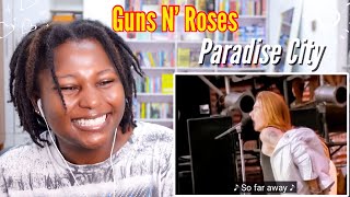 Guns N Roses  Paradise City  FIRST TIME REACTION [upl. by Eislrahc]