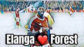 ORIGINAL FOOTAGE Former Man Utd star Anthony Elanga shows his love for Nottingham Forest [upl. by Anerul]