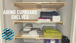 Airing Cupboard Shelving [upl. by Zackariah]