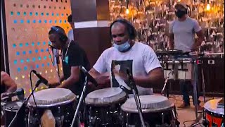 EDCITY  PERCUSSÃO CABULOSA  GRAVAÇÃO NO ESTÚDIO 2021 [upl. by Zola]