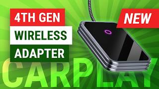 Fast 4th Gen 2in1 Wireless CarPlay amp Android Auto Adapter  AMIHUSEl Dongle Review [upl. by Senskell294]