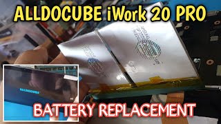 ALLDOCUBE iWORK 20 Pro Battery Replacement [upl. by Dominique]